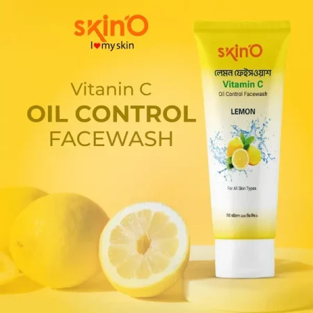 SkinO Vitamin C Oil Control Facewash Lemon 110ml