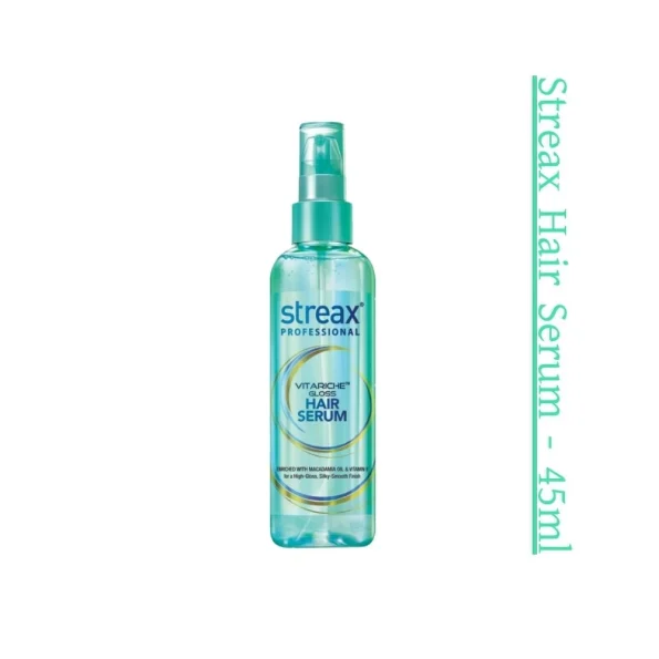 Streax Vitariche Gloss Hair Serum – 45ml